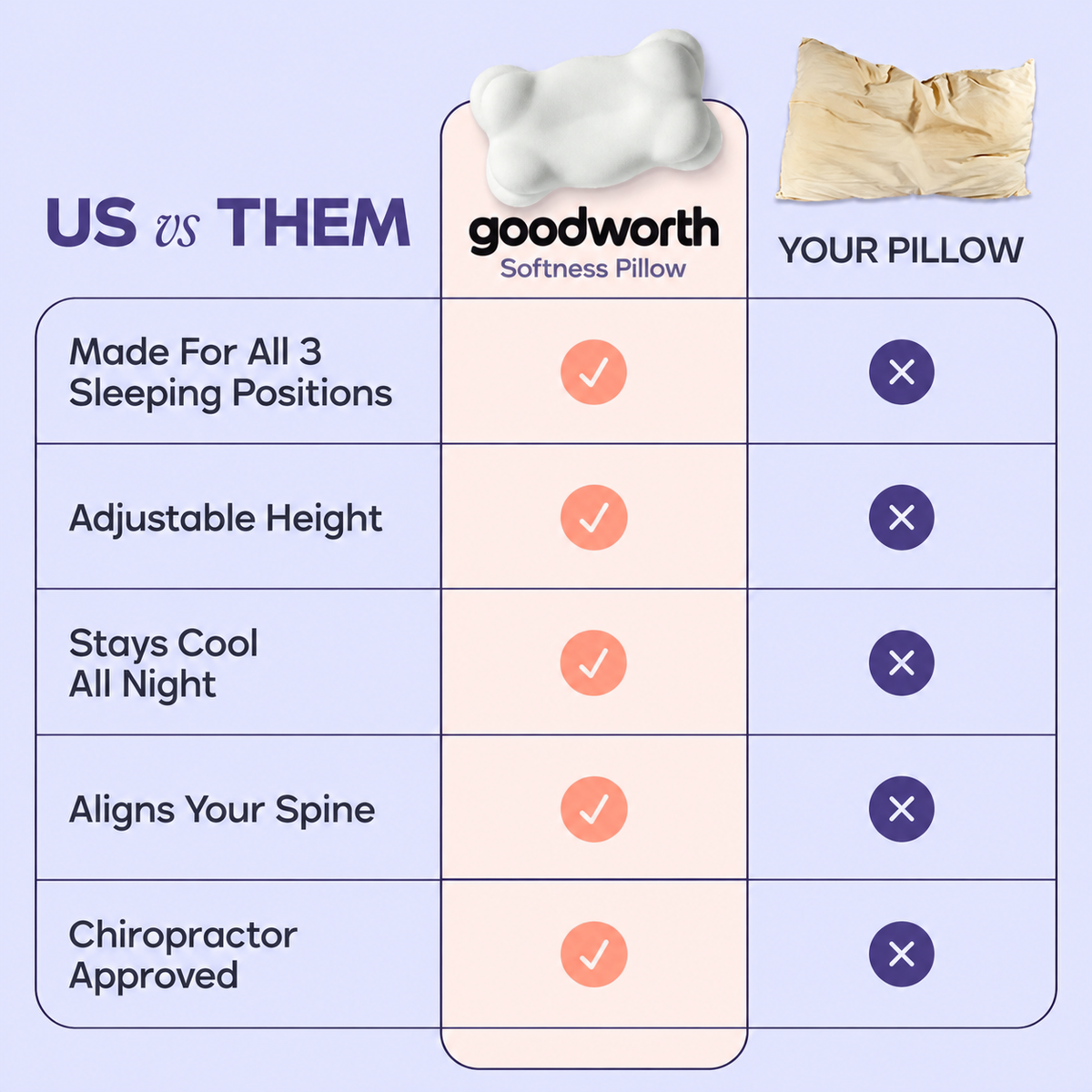 SoftNest Pillow